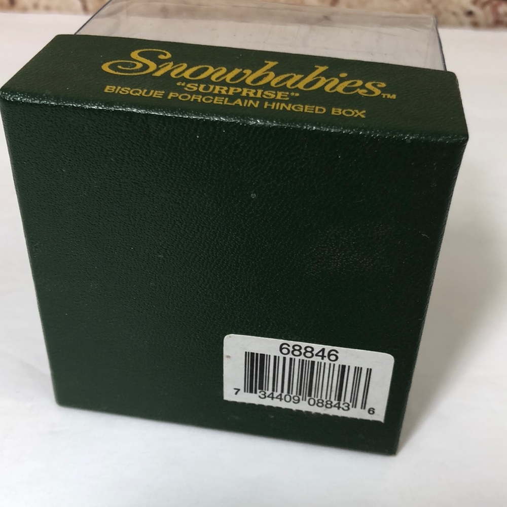 Dept 56 Snowbabies “Surprise” Porcelain Box - Picture 10 of 10